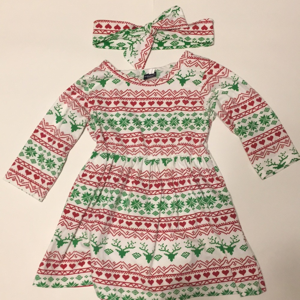 BABY BALL Holiday Toddler Dress